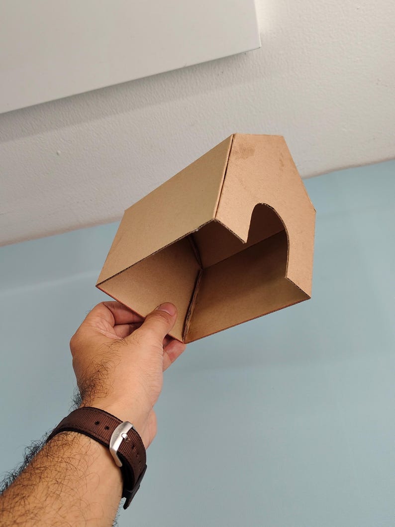 Miniaturhaus fürs Auto | Kartonvorlage (PDF, SVG) Bild 10