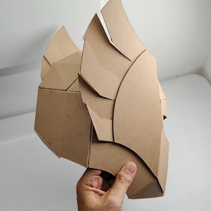 Helmet with wing for Elf or Thor Cosplay Wing Detail