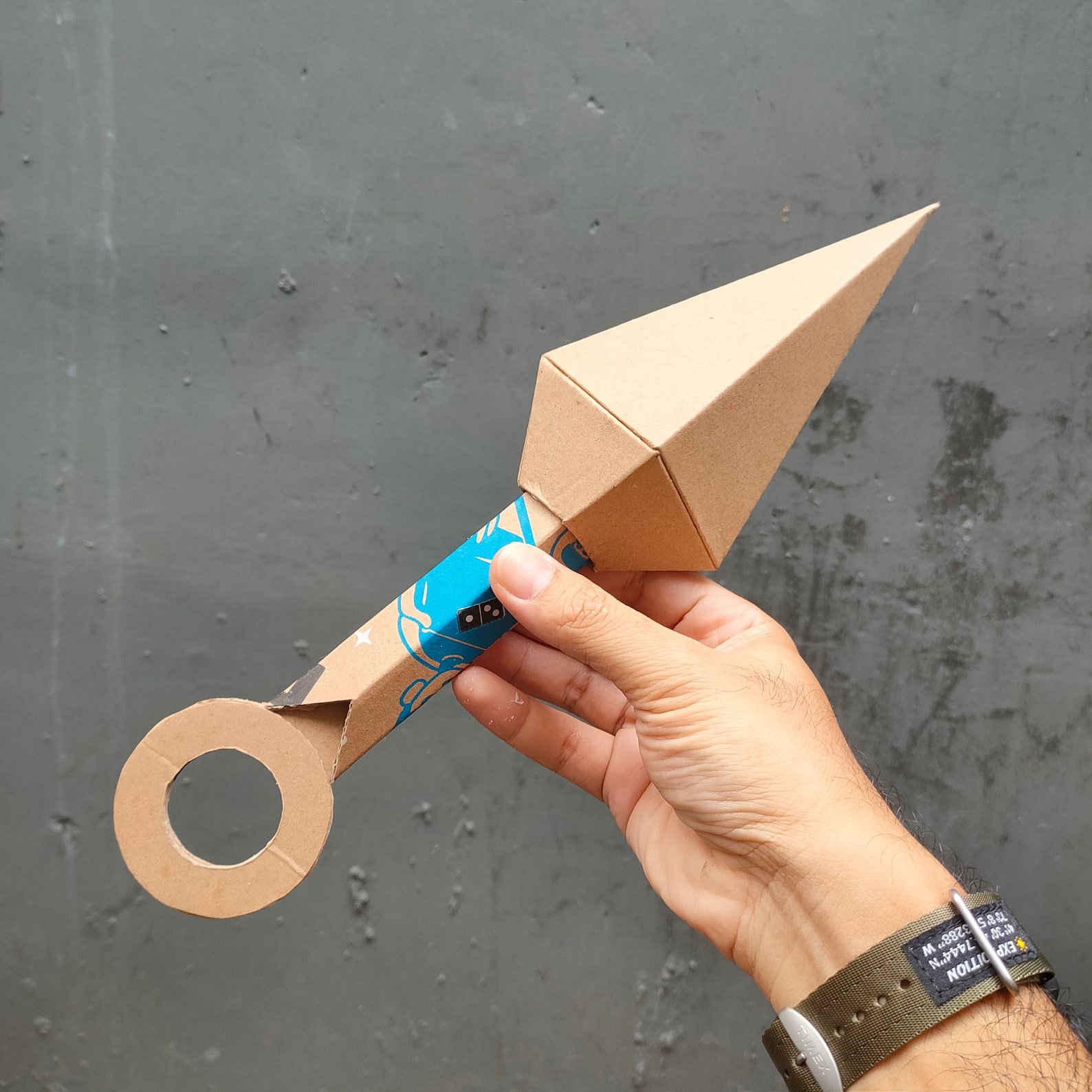 Cardboard Ninja Kunai Template DIY Plan Blueprint - Etsy