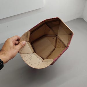 Plumber Hat Cardboard Template | DIY Costume Cosplay Pattern (PDF, SVG) image 9