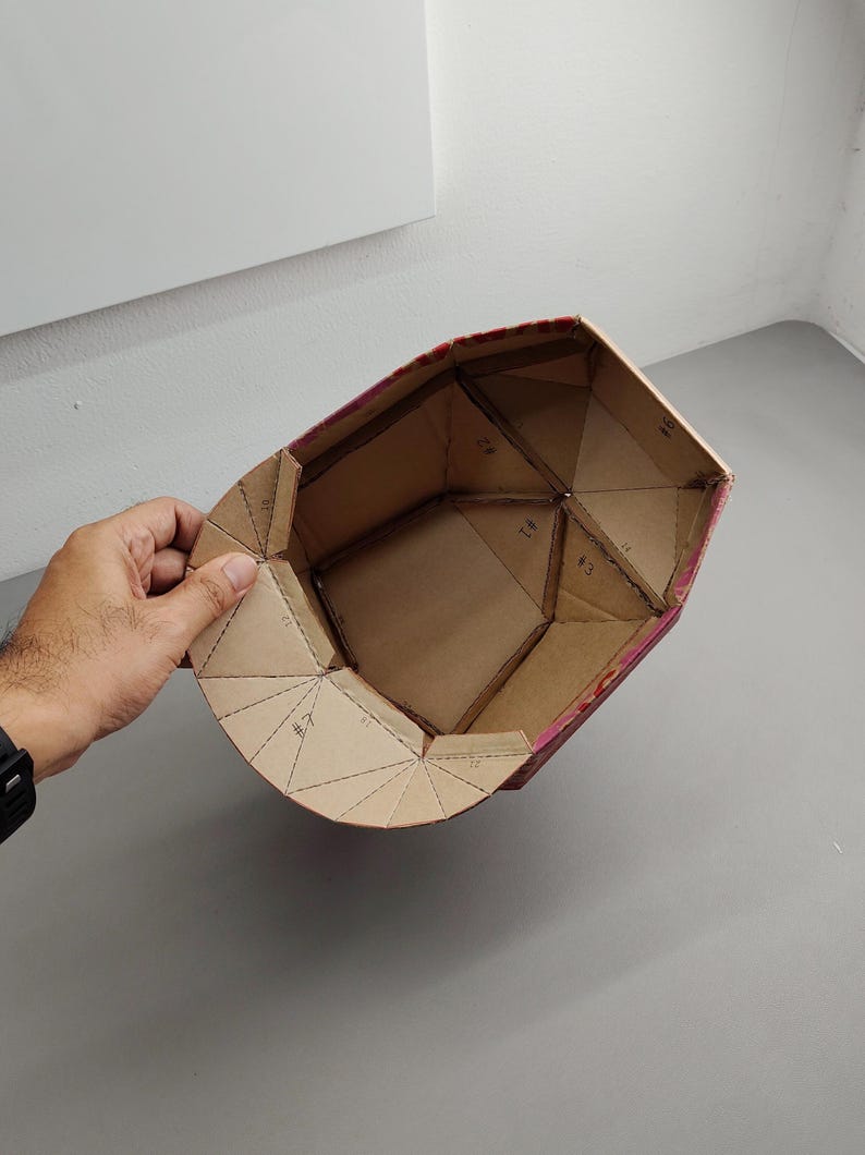 Plumber Hat Cardboard Template | DIY Costume Cosplay Pattern (PDF, SVG) image 9