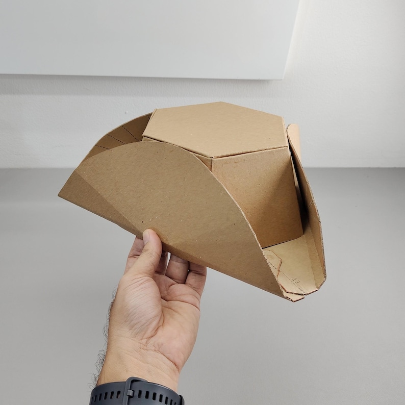 Tricorne Pirate Hat Cardboard Template Printable DIY Pattern for