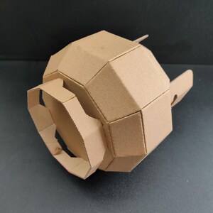 Propane Tank Gift Box Cardboard Template | Resizable SVG PDF Blueprint for DIY props image 6