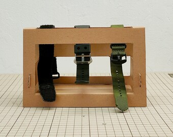 Cardboard How To Build A Watch Box Cardboard Diy Watch Organizer