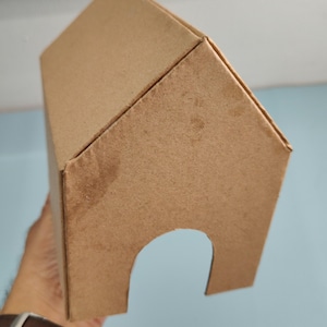 Miniaturhaus fürs Auto | Kartonvorlage (PDF, SVG) Bild 11