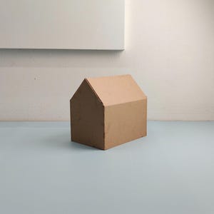 Miniaturhaus fürs Auto | Kartonvorlage (PDF, SVG) Bild 6