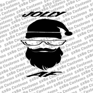 Jolly af Téléchargement instantané.  Fichiers eps, png, dxf, svg inclus.  Artisanat, autocollants, chemises, chapeaux, art mural et plus encore!