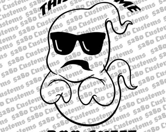 Some Boo Sheet Instant Download.  Eps, Png, Dxf, Svg Files Included.  Crafts, Stickers, Shirts, Hats, Wall Art, and More!