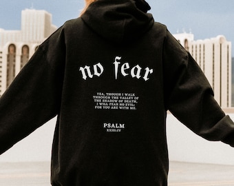 Psalm 23 Hoodie: Unisex Christian Bible Verse Apparel