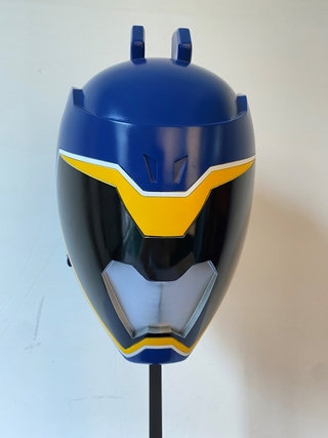 Zyuden Sentai Kyoryuger Blue Cos Helmet Handsanded in Etsy