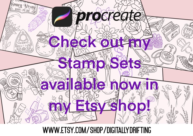 Ocean Shell Procreate Brushes: Tattoo Stencil Stamps (110+) (digital ...