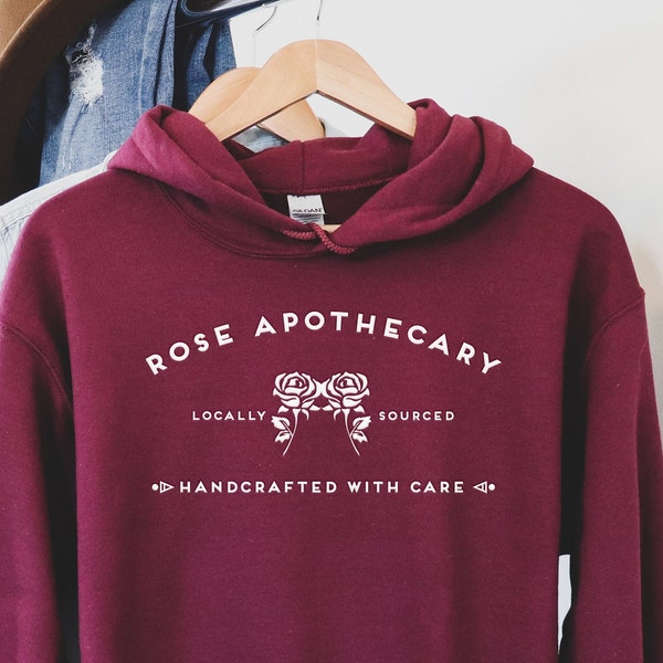 Rose Apothecary Hoodie | Schitt Creek Hoodie, Rosebud Motel Schitt Creek Hoodie, David Rose Hoodie, Ew David Hoodie, Comfort Colors Hoodie