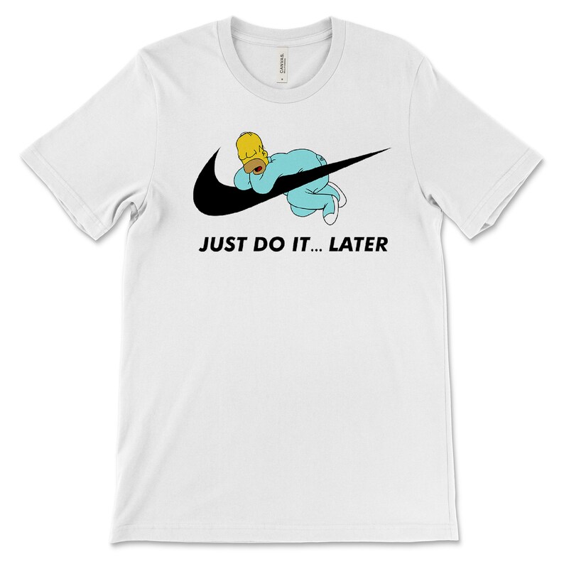 Just Do It Later Shirt Bart Simpson Shirt, Funny Bart Simpson Shirt
