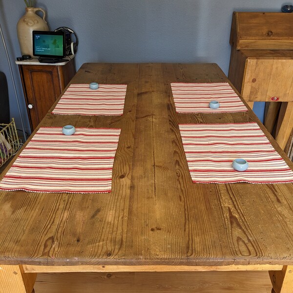 Blue and White Placemats Etsy