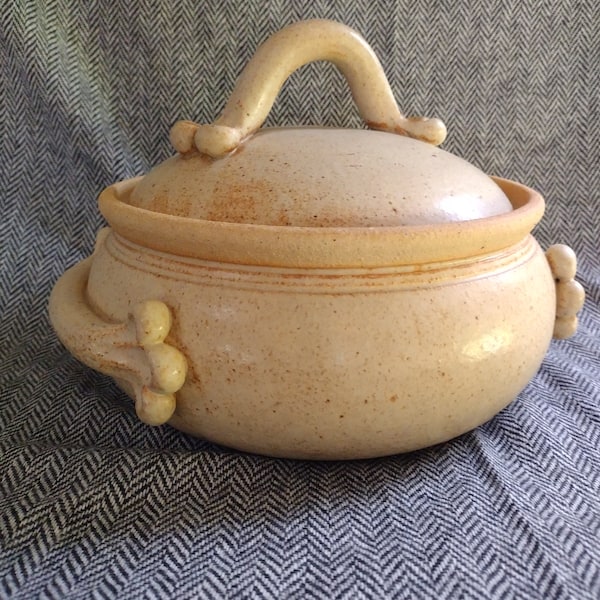 Pottery Casserole Dish With Lid Etsy