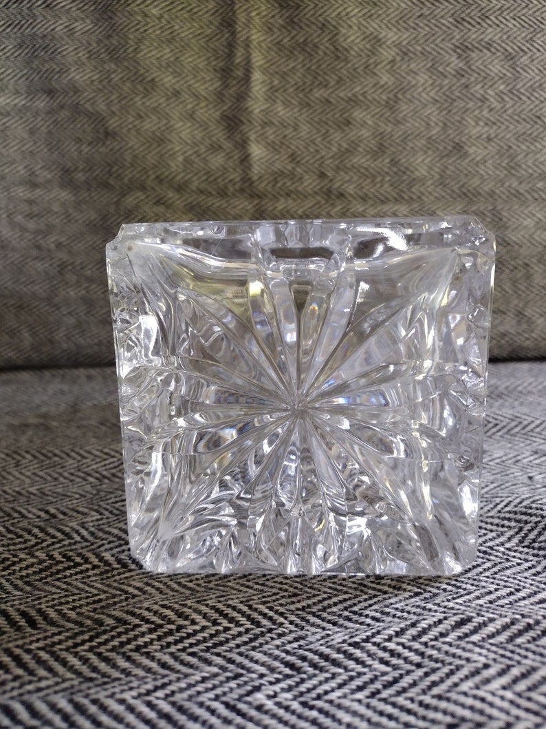 Vintage Crystal Decanter Etsy
