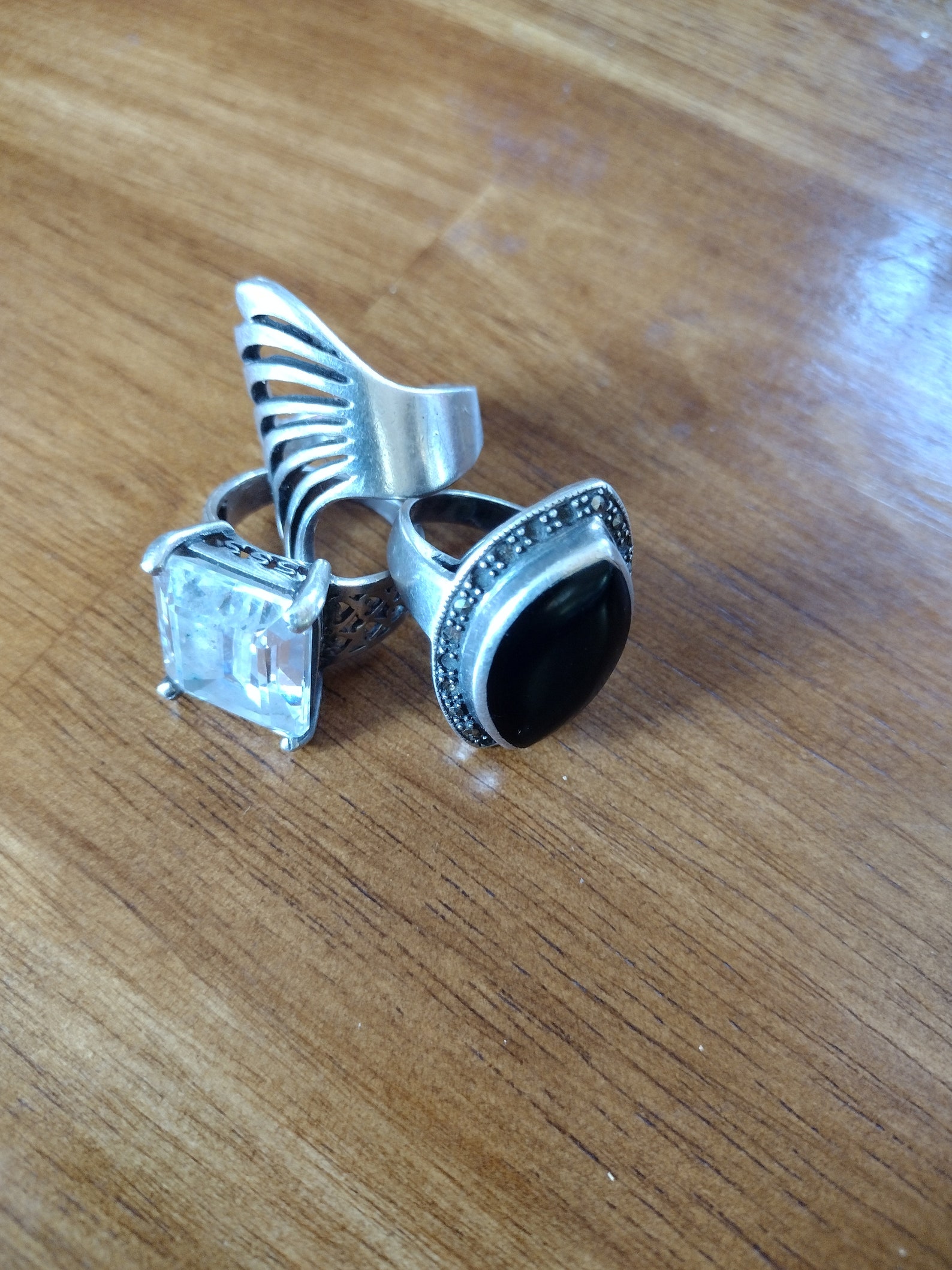 Set of 3 Vintage Rings - Etsy