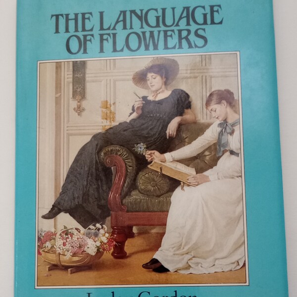 Victorian Flower Language Book Etsy