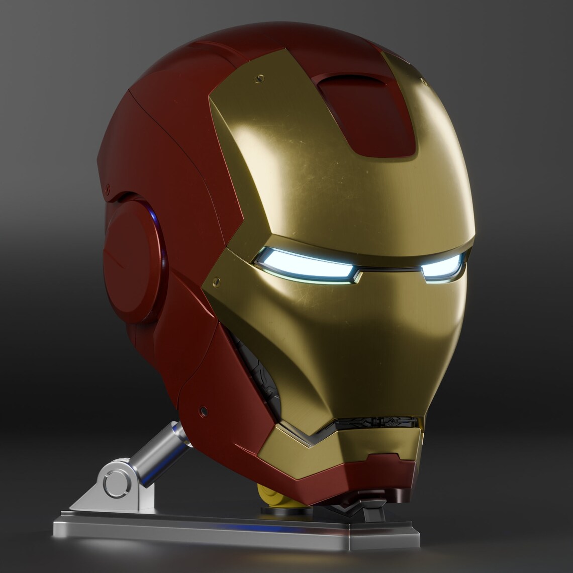 Iron Man Motorized Mk 3 3D Printable Iron Man Helmet STL ONLY - Etsy