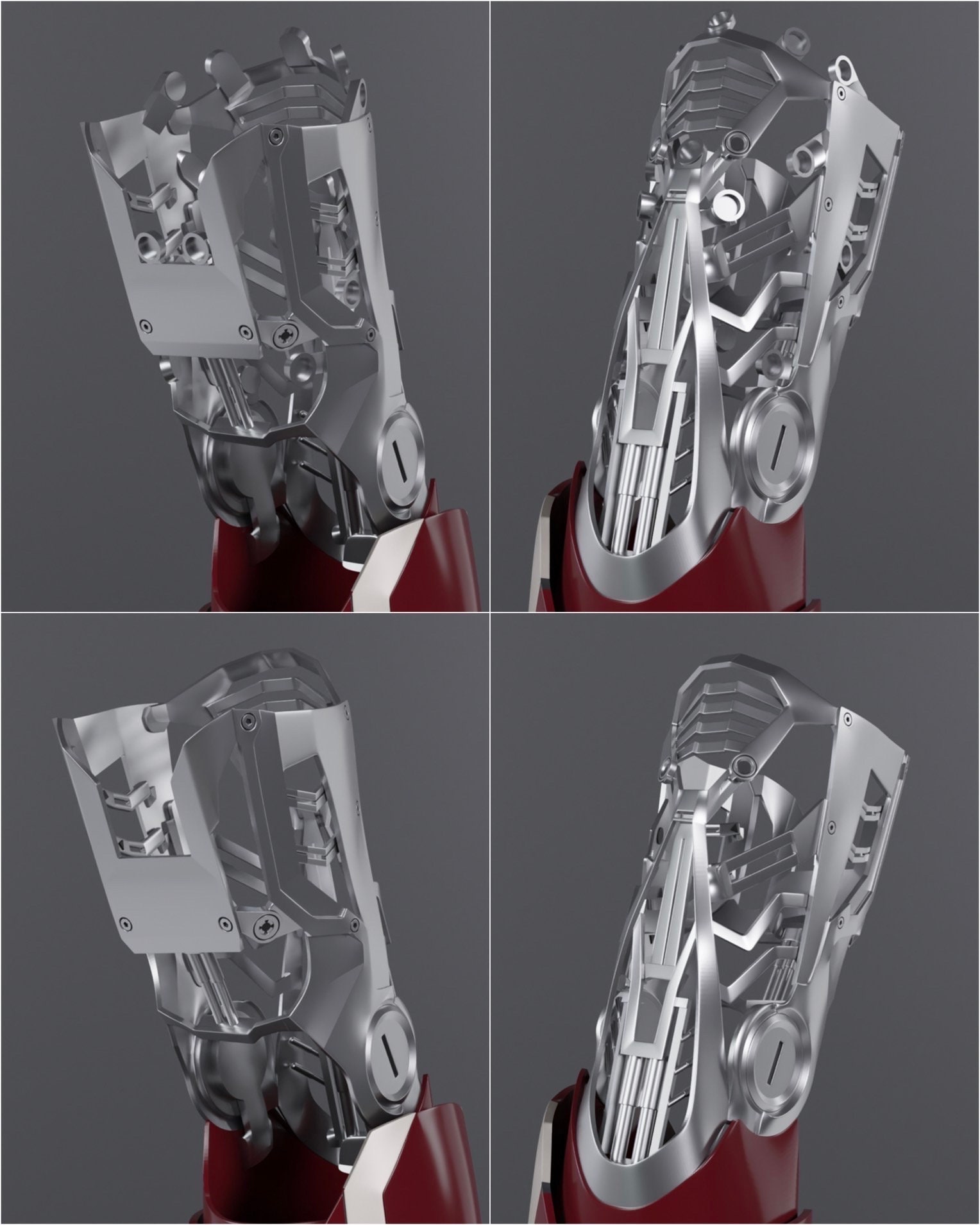 デジタル3DアイアンマンMk42/43 3Dプリント可能コスプレコスチューム
