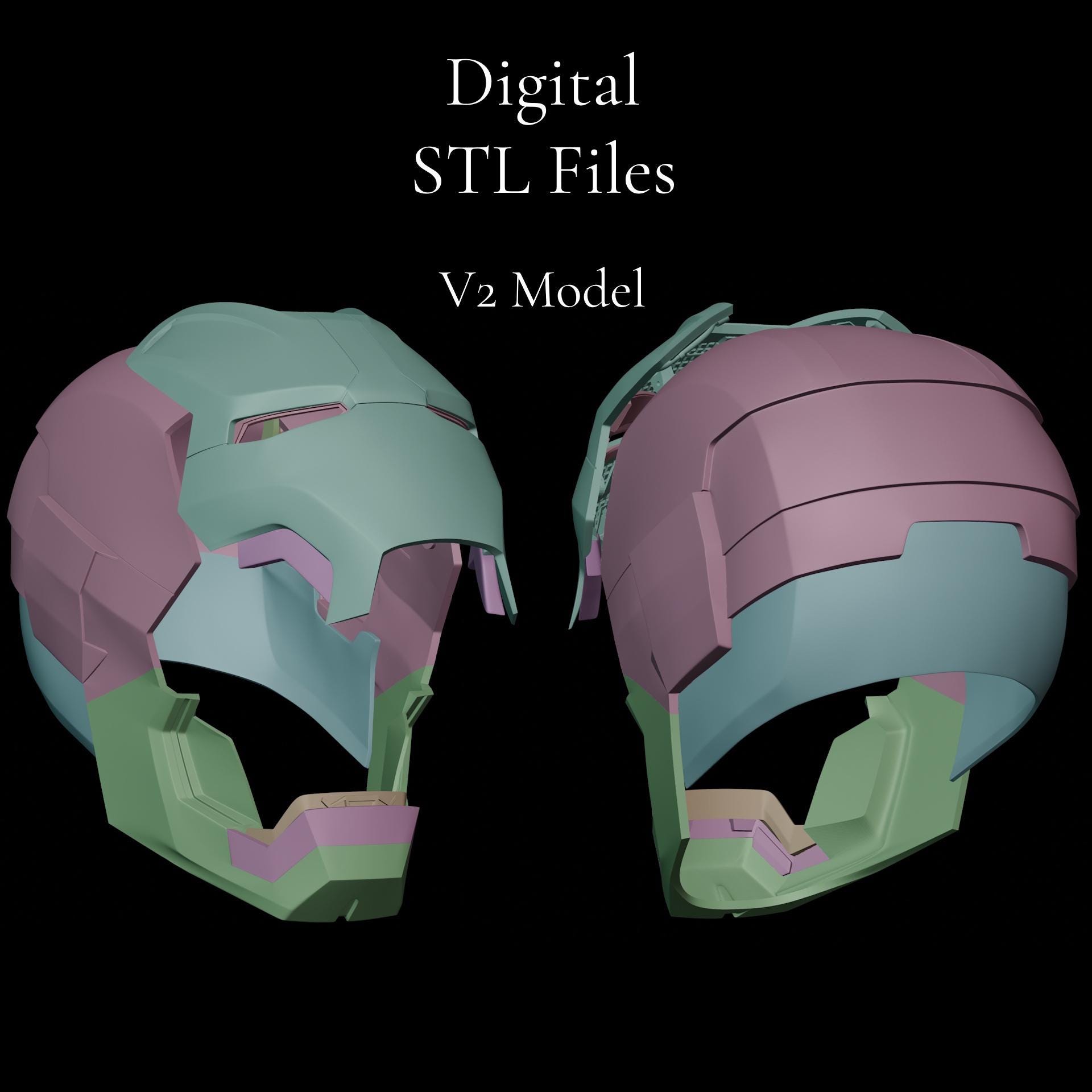 マイパンマンオーダーページ Digital Opening 3D Iron Man Mk 42/43 Cosplay 3D Printable Iron Man