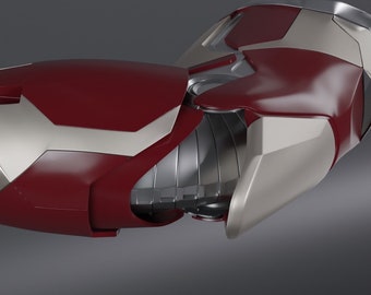 デジタル3DアイアンマンMk42/43 3Dプリント可能コスプレコスチューム