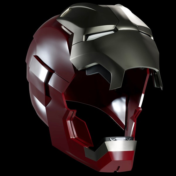 Iron Man Mk 42/43 Motorized 3D Printable Iron Man Helmet STL ONLY