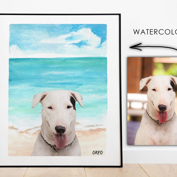 Dog Beach Art Etsy Australia