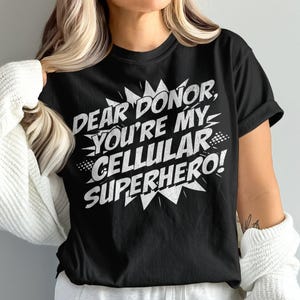 Stem Cell Transplant Shirt, Stem Cell Donor, Stem Cell Recipient, stem cell transplant birthday, Unisex, Comfort Colors