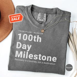 Camiseta de guerrero de trasplante, camiseta de recuperación es un viaje, regalo de trasplante de células madre, camiseta de trasplante de órganos