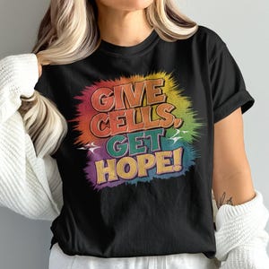 Stem Cell Transplant Shirt, Stem Cell Donor, Stem Cell Recipient, stem cell transplant birthday, Unisex, Comfort Colors
