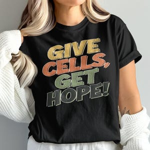 Stem Cell Transplant Shirt, Stem Cell Donor, Stem Cell Recipient, Stem Cell Transplant Birthday, Unisex, Comfort Colors