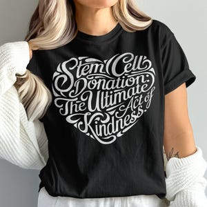 Stem Cell Transplant Shirt, Stem Cell Donor, Stem Cell Recipient, stem cell transplant birthday, Unisex, Comfort Colors