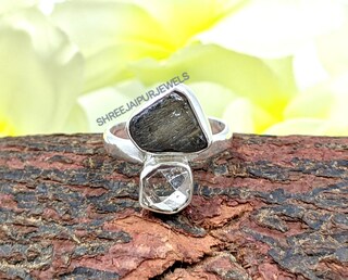 Pietra Cintamani Starborn In Vera Saffordite Dell'Arizona: 10-15 Carati, Cristallo Naturale Raro, Pseudotektite Con Espositore