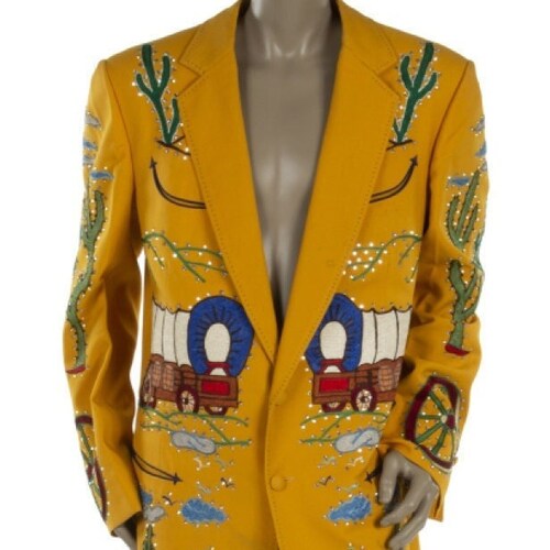 Men Two Piece Western Designer Suit Custom Made Embroidered Etsy