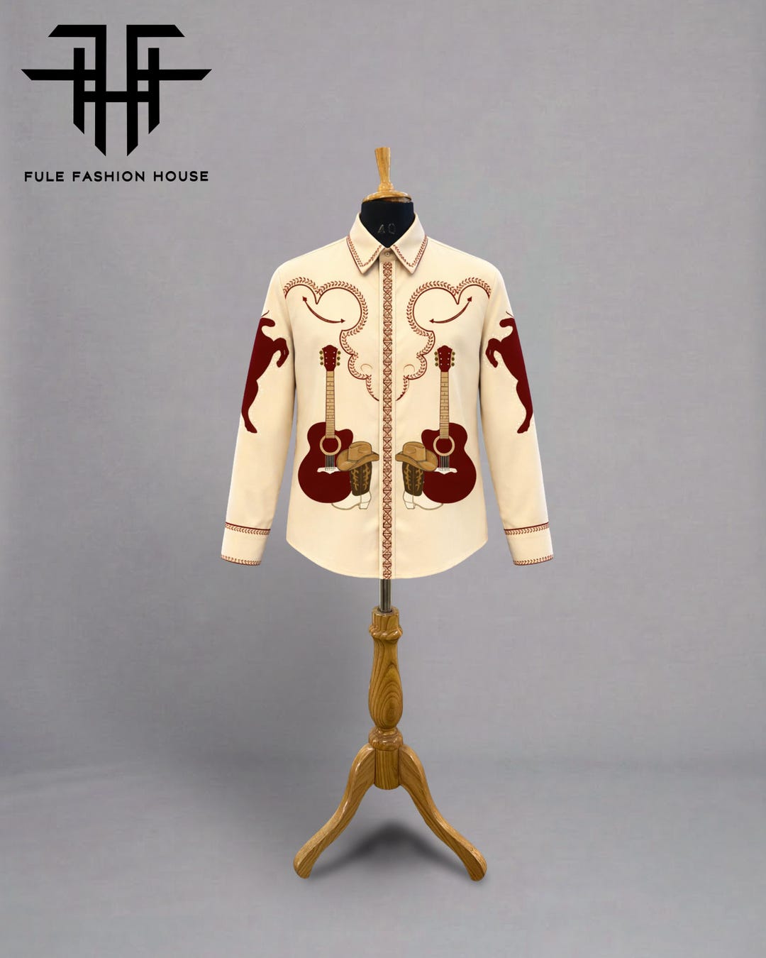 Ivory Rythm Theme Desert Ivory Rhythm Cowboy Shirt - Etsy
