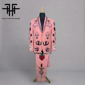 Sacred Heart & Dagger Bespoke Statement Suit