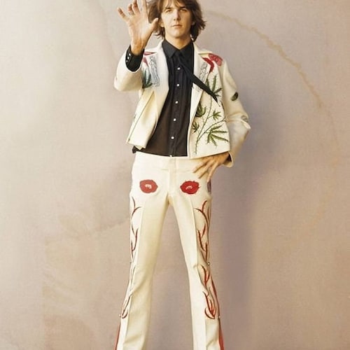 Men Two Piece Western Designer Suit Custom Made Embroidered Etsy