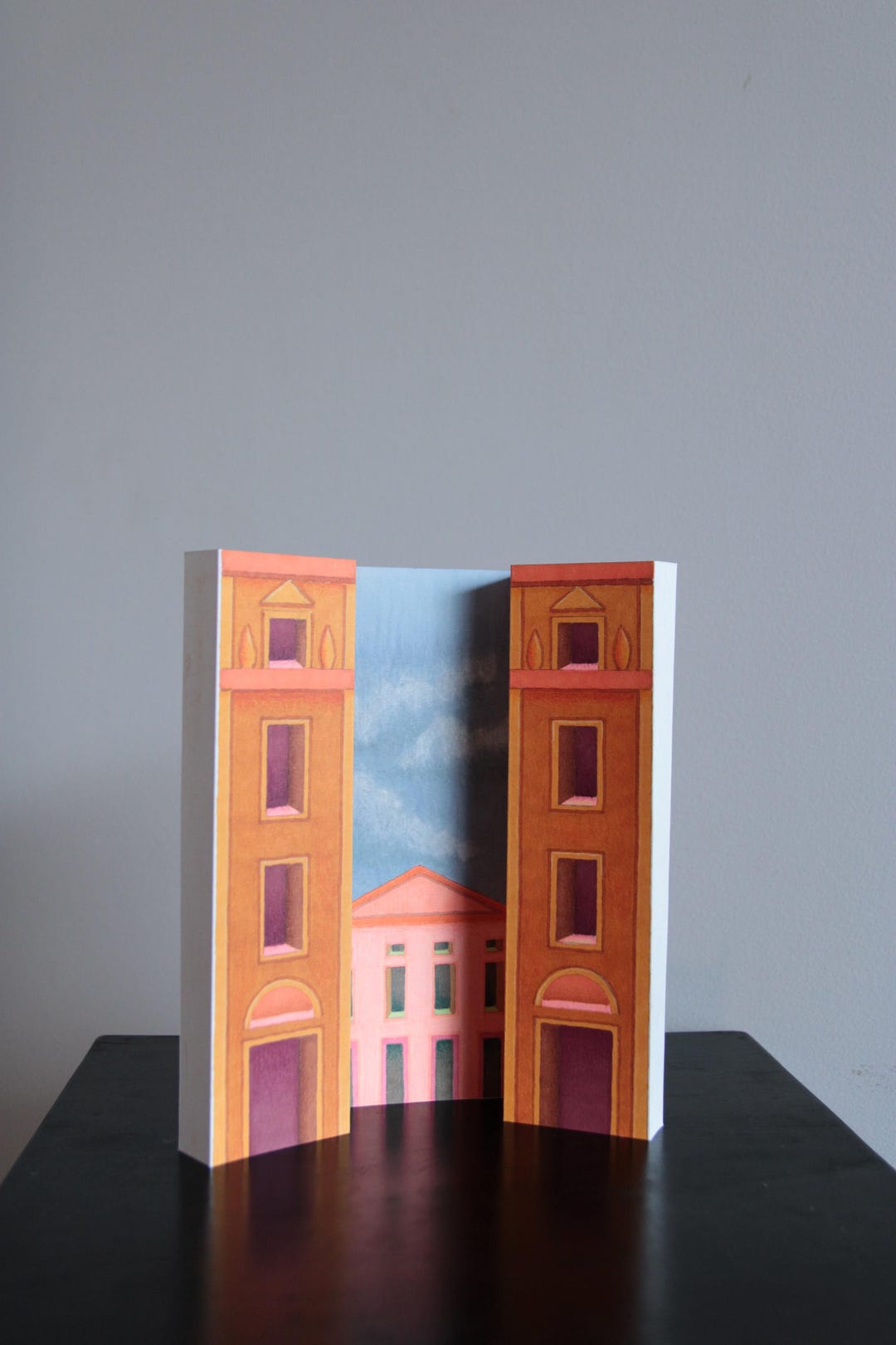 Handmade Puppet Theater Backdrop: Storytelling Fun, Home Decor - Etsy