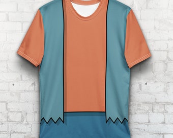 Nelson Muntz Costume T-Shirt, The Simpsons, Character All Over TShirt, Men Women Ultra Cotton Tee