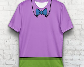 Krusty The Clown Costume T-Shirt, The Simpsons, Character All Over TShirt, Men Women Ultra Cotton Tee