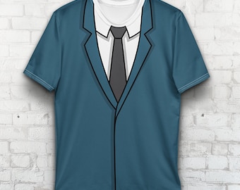 Mr Burns Costume T-Shirt, The Simpsons, Character All Over TShirt, Men Women Ultra Cotton Tee