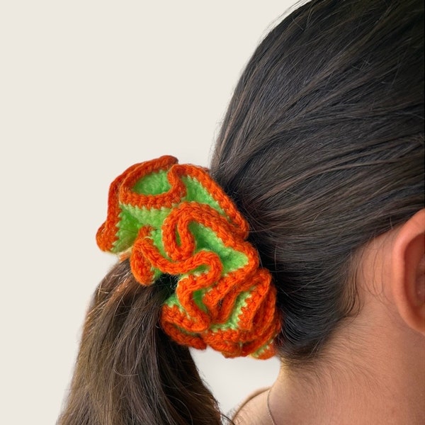 Oversize Scrunchie - Maximalist - Frilly - Hair Tie - Y2K