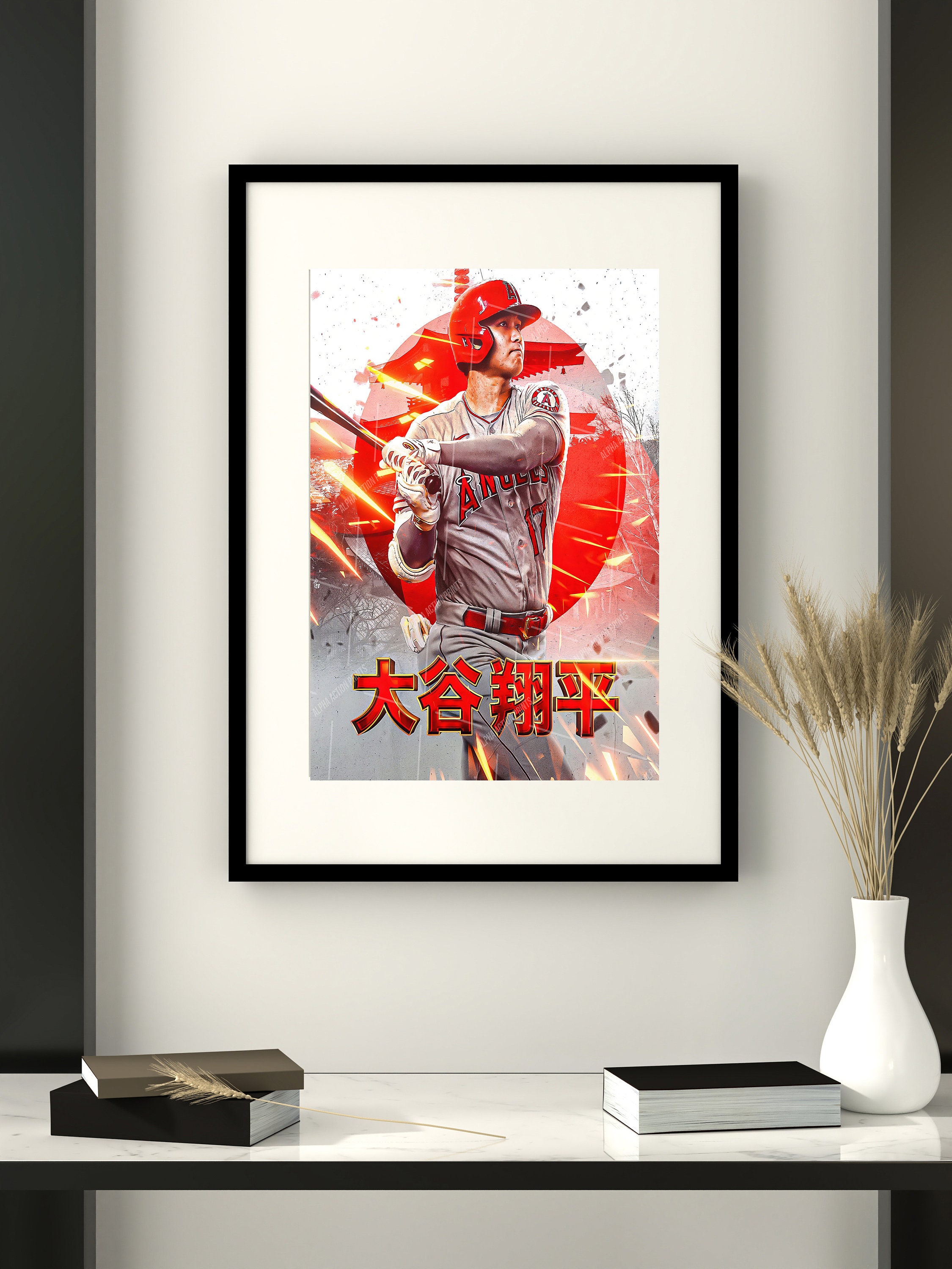 Shohei Ohtani アートポスター  A2版　二枚セット SHOHEI OHTANI Art Print Photo 8