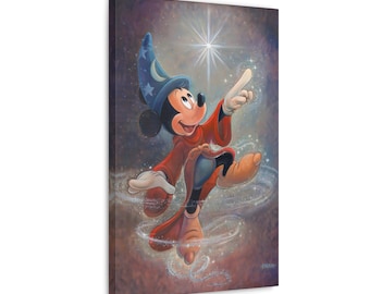 dencraft 製　ディズニー　FANTASIA 木製　イラスト dencraft 製 ディズニー FANTASIA 木製 イラスト dencraft Canada製