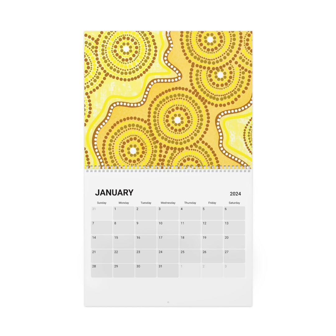 Aboriginal Art 2024 Calendar Etsy Australia