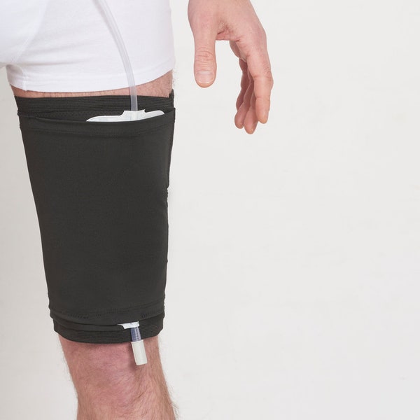 Thigh Urine Bag Holder With Velcro