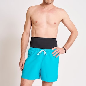 Ostomy Swim Wrap Black image 6