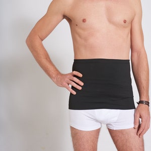 Comfort Plus Ostomy Belt Black Etsy