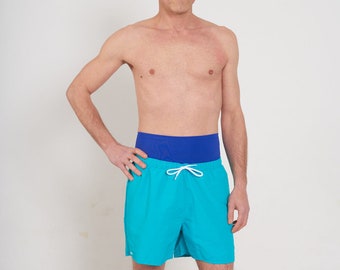 Ostomy Swim Wrap - Blue